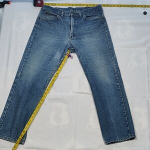 Lee Men's Straight Fit Blue Jeans
